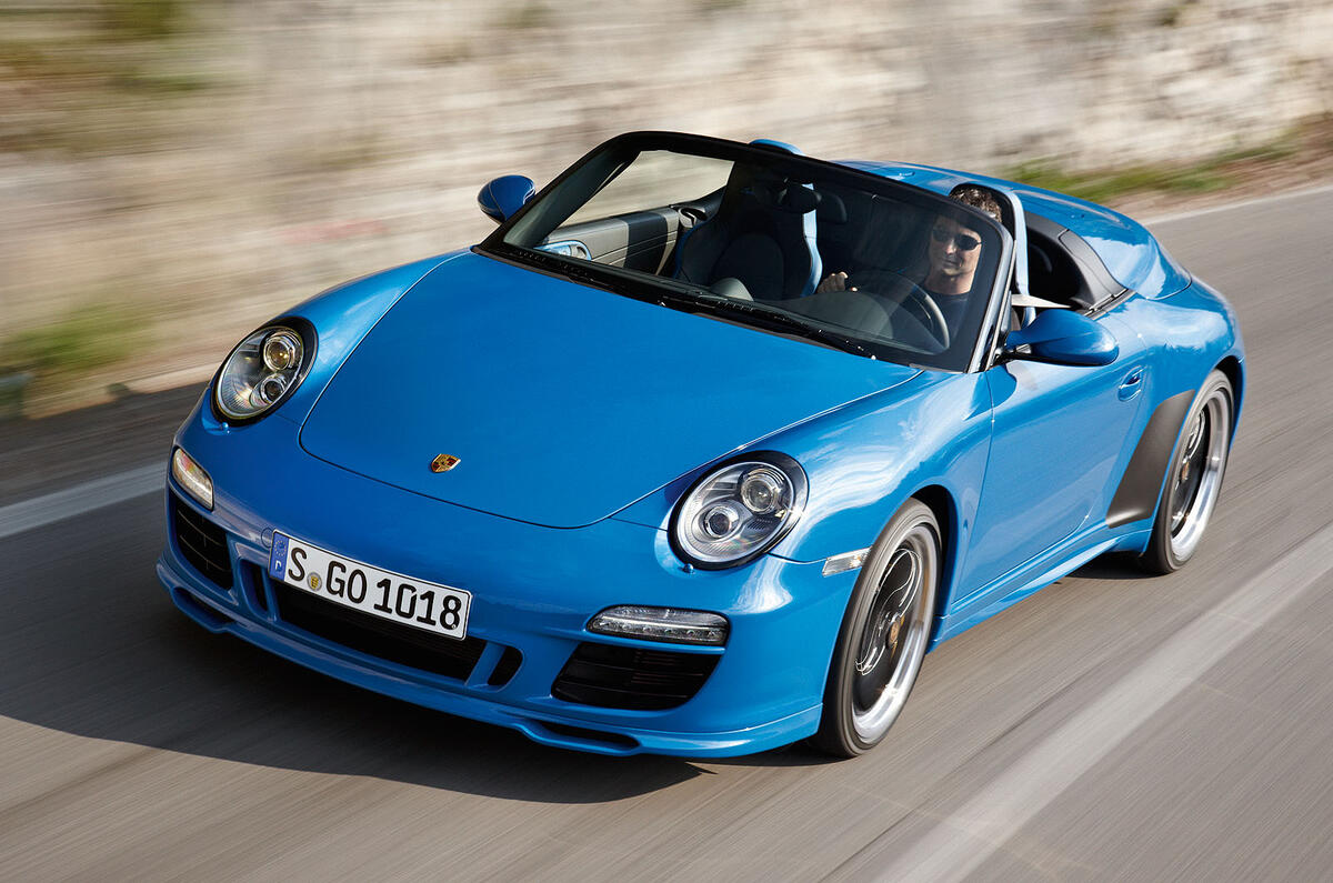 no title Paris motor show: Porsche 911 Speedster