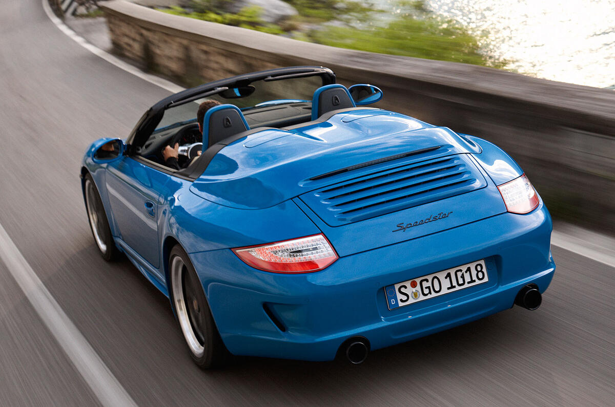 no title Paris motor show: Porsche 911 Speedster