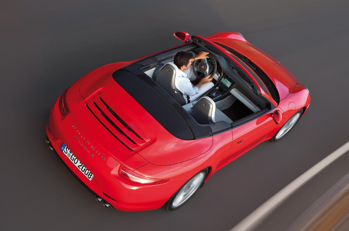 Detroit show: Porsche 911 cabrio