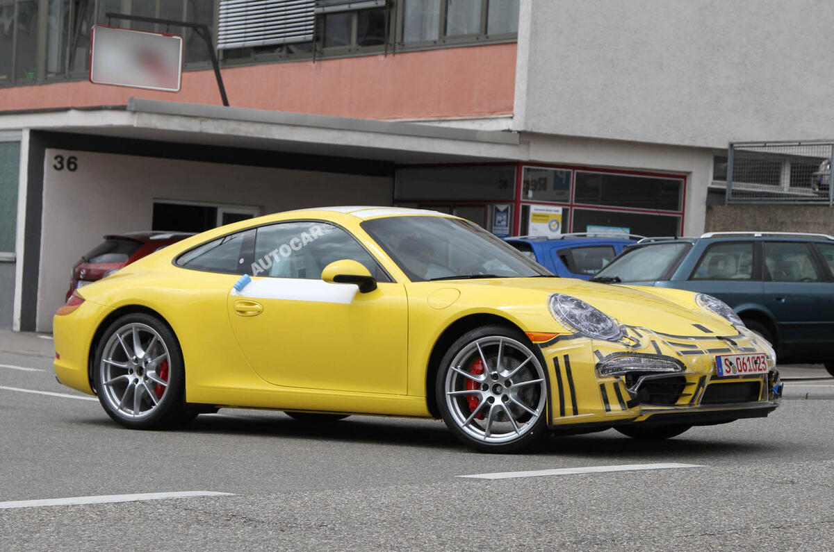 no title New Porsche 911 scooped