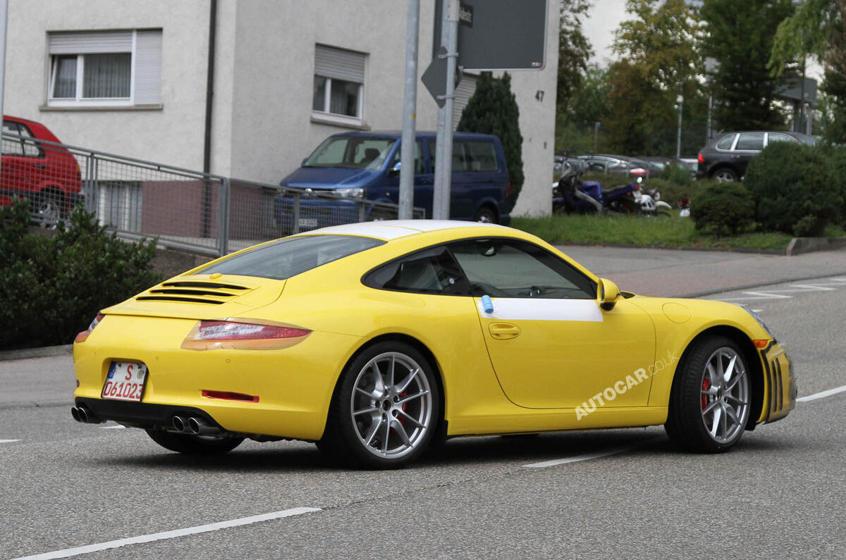 no title New Porsche 911 scooped