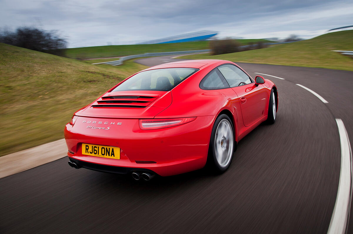 Porsche 911 rear quarter