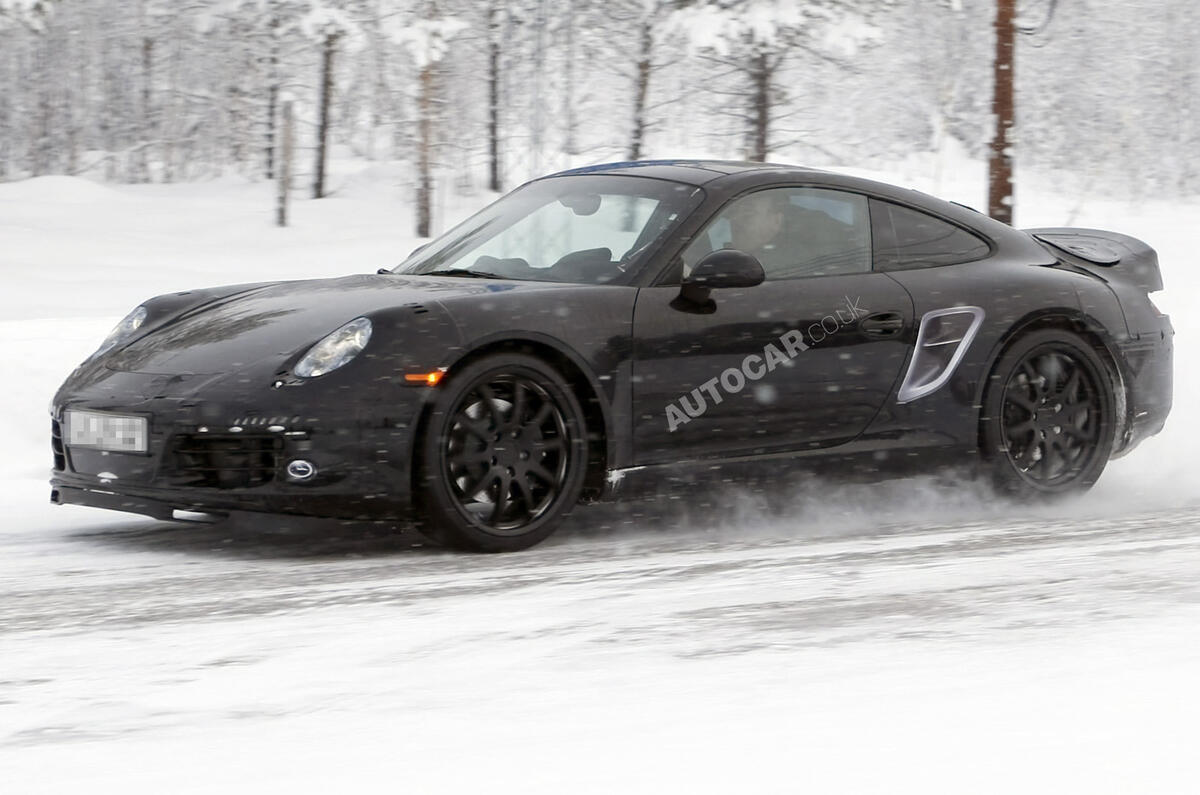 no title New Porsche 998 spied testing