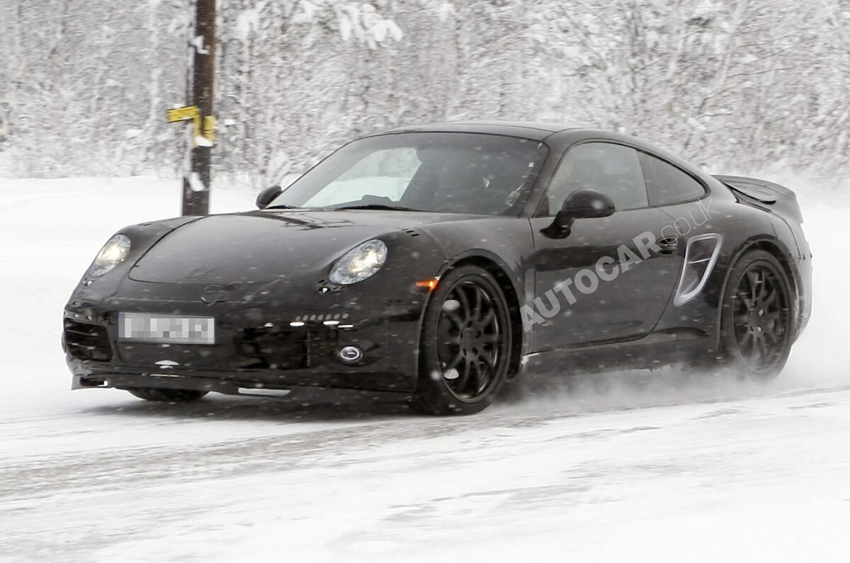 no title New Porsche 998 spied testing