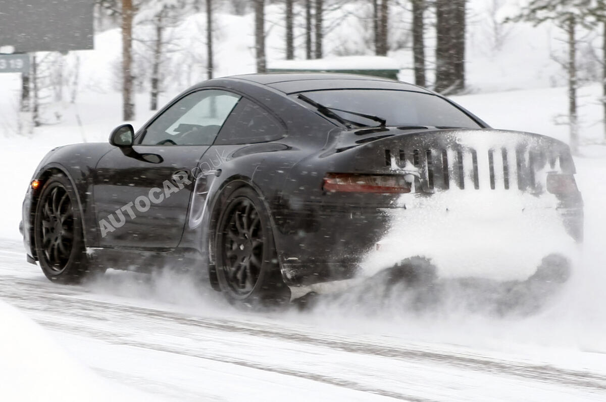 no title New Porsche 998 spied testing