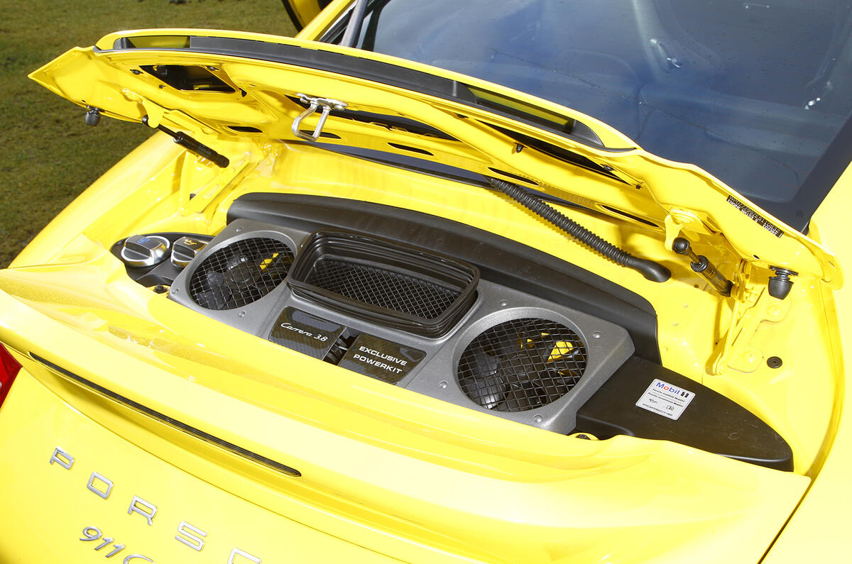 3.8-litre Porsche 911 Carrera S engine