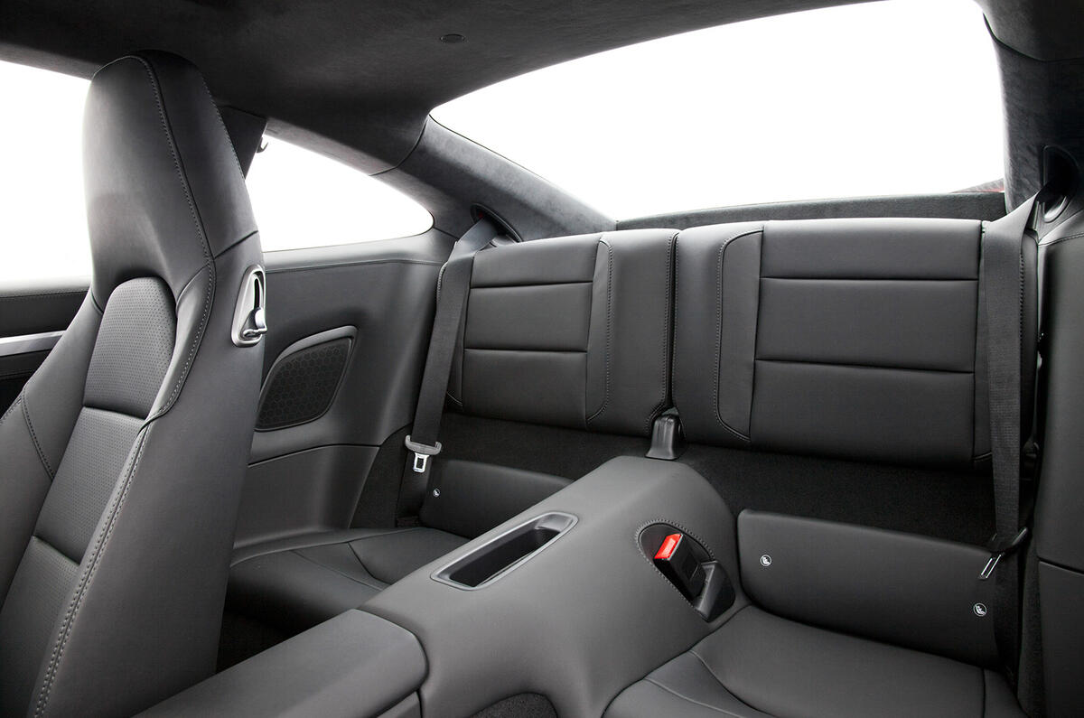 Porsche 911 rear seats