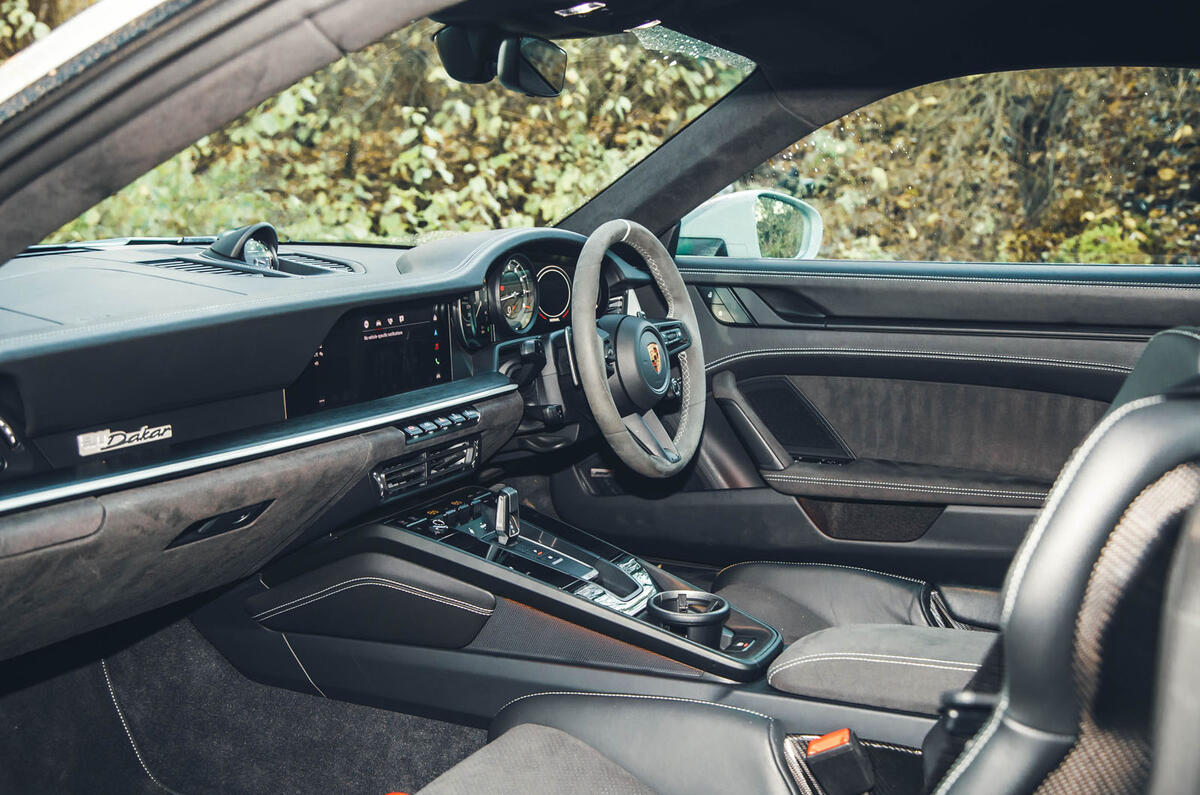 porsche 911 dakar review 2024 10 interior