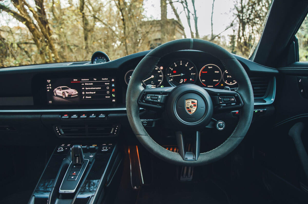 porsche 911 dakar review 2024 12 dash