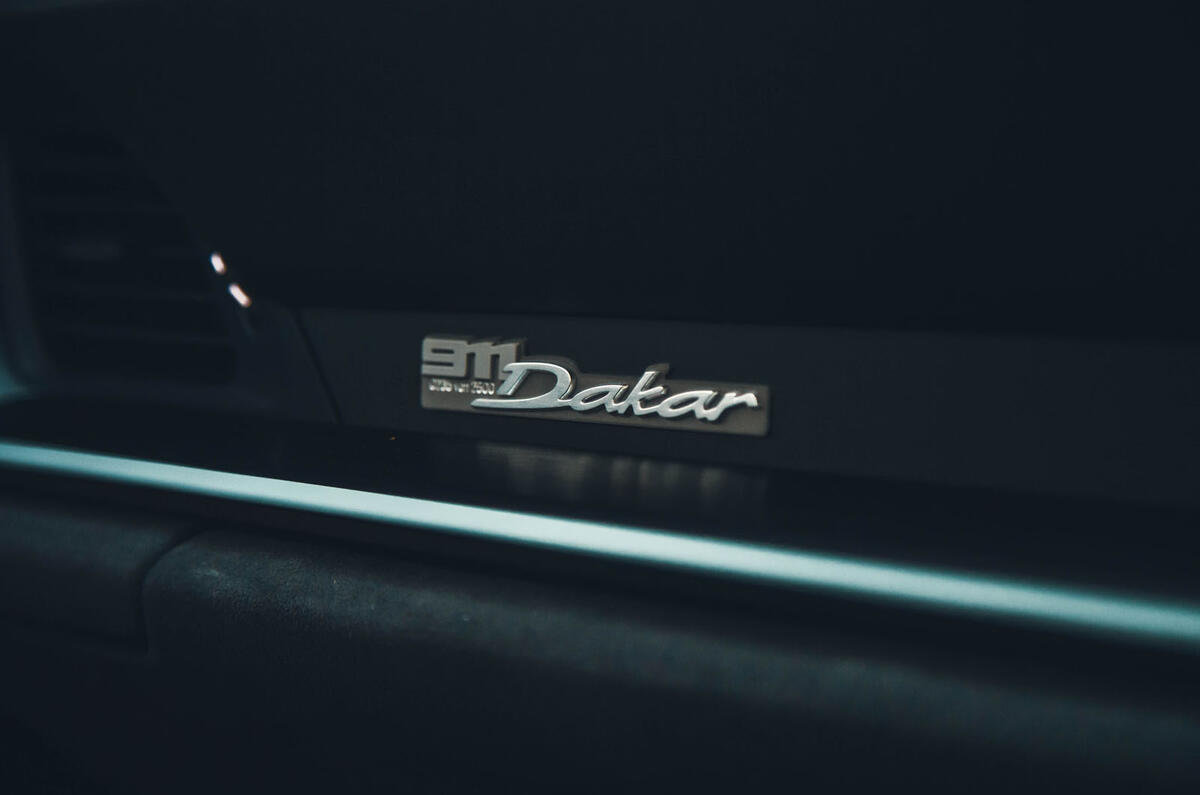 porsche 911 dakar review 2024 14 badge