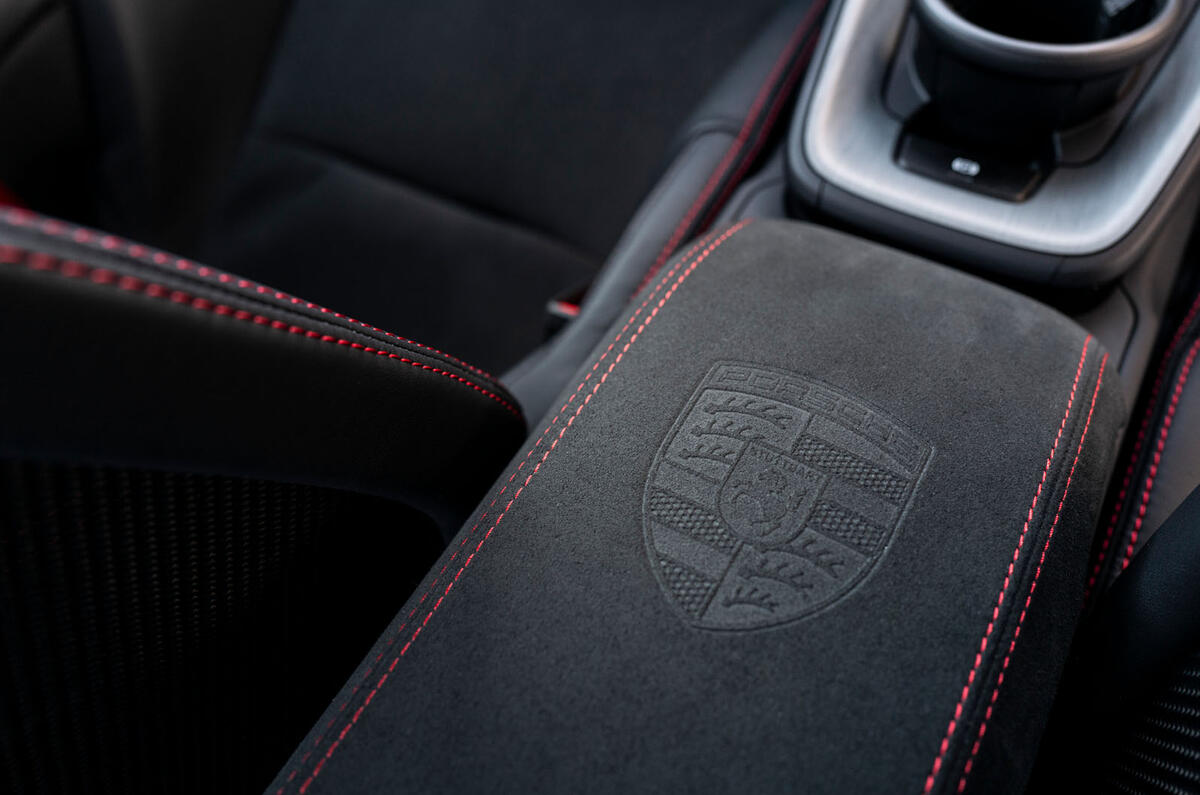 Porsche 911 GT3 review 2024 016 armrest