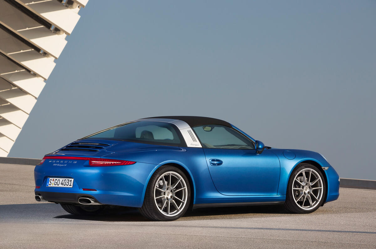 no title Classic roof design for new Porsche 911 Targa