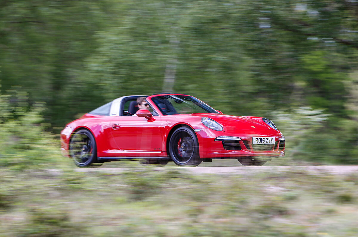 The 424bhp Porsche 911 Targa 4 GTS