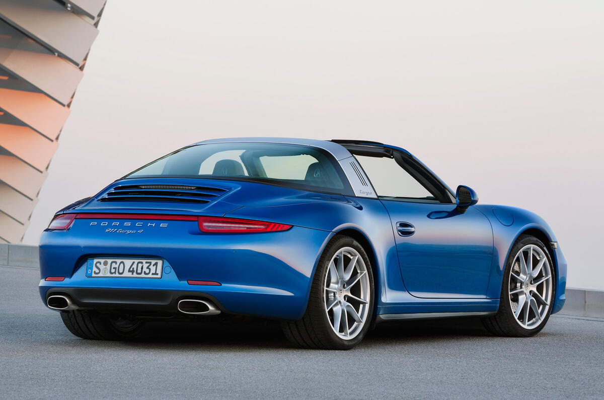 no title Classic roof design for new Porsche 911 Targa