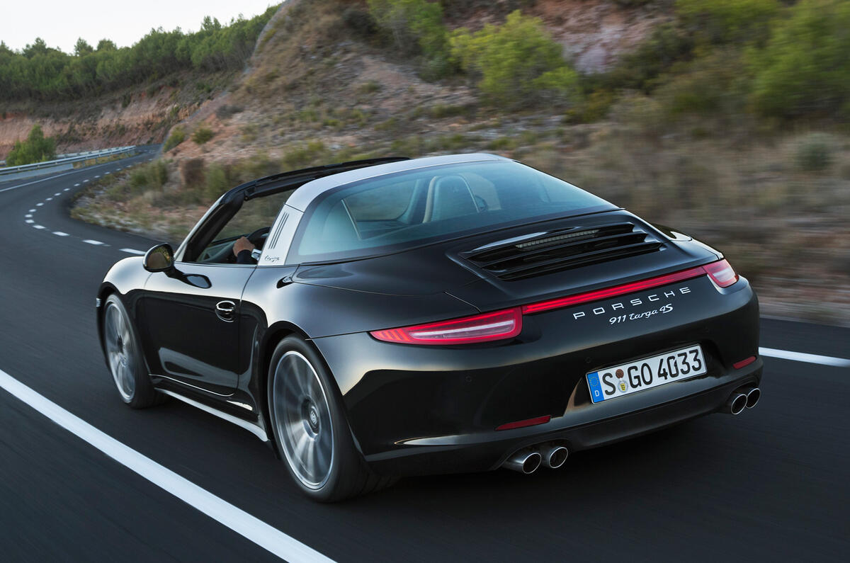 no title Classic roof design for new Porsche 911 Targa