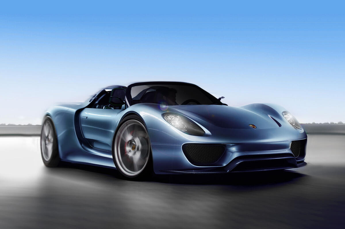 no title Flat out in a Porsche 918 Spyder