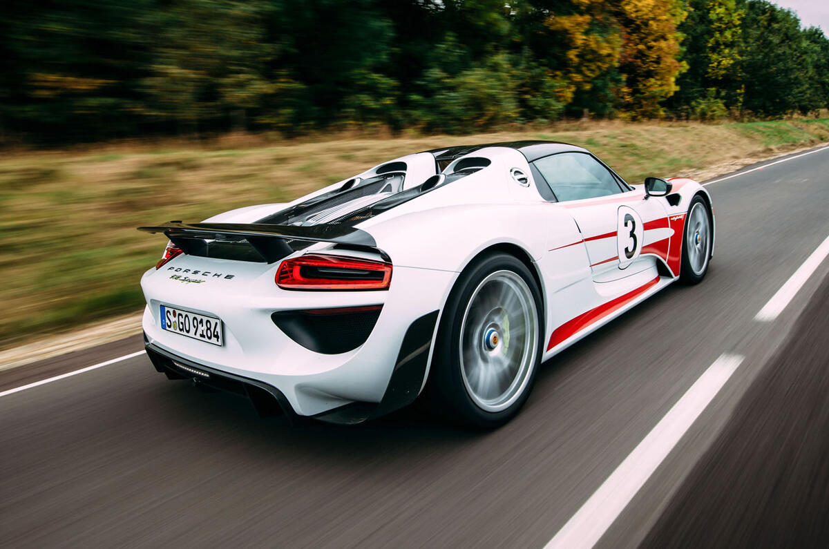 Porsche 918 Spyder Porsche 918 Spyder rear