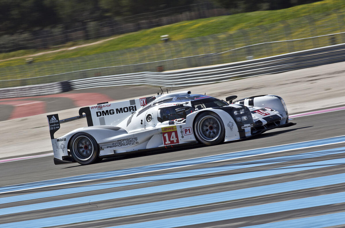 Porsche 919 Hybrid Le Mans racer gets Geneva debut Porsche 919 Hybrid Le Mans racer gets Geneva debut