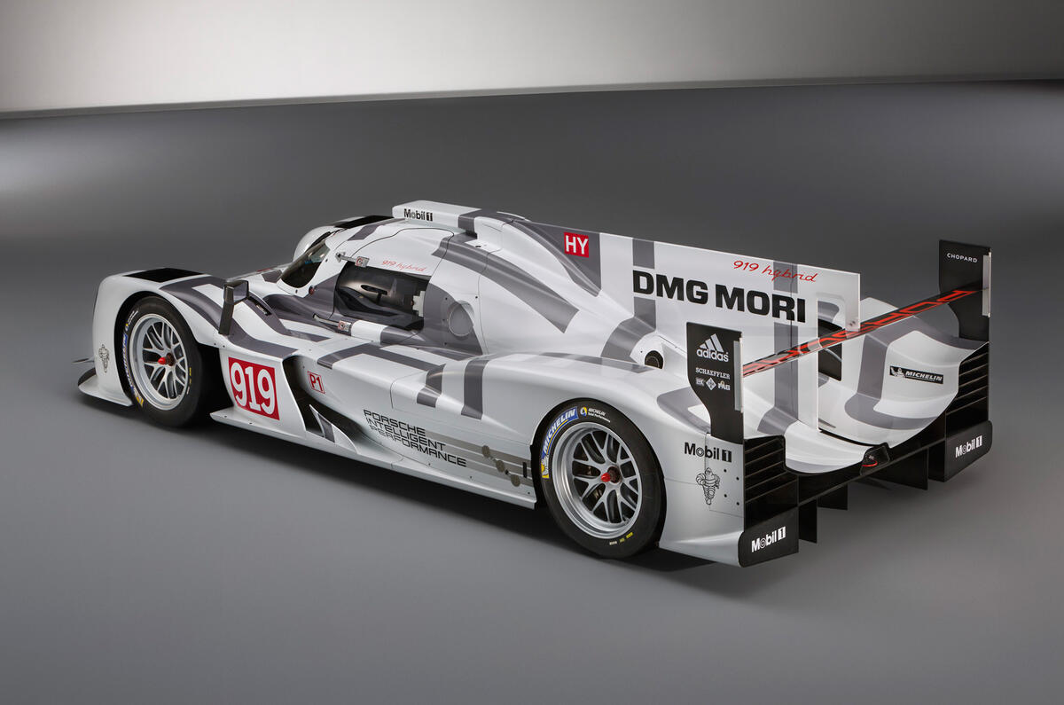 Porsche 919 Hybrid Le Mans challenger revealed Porsche 919 Hybrid Le Mans challenger revealed