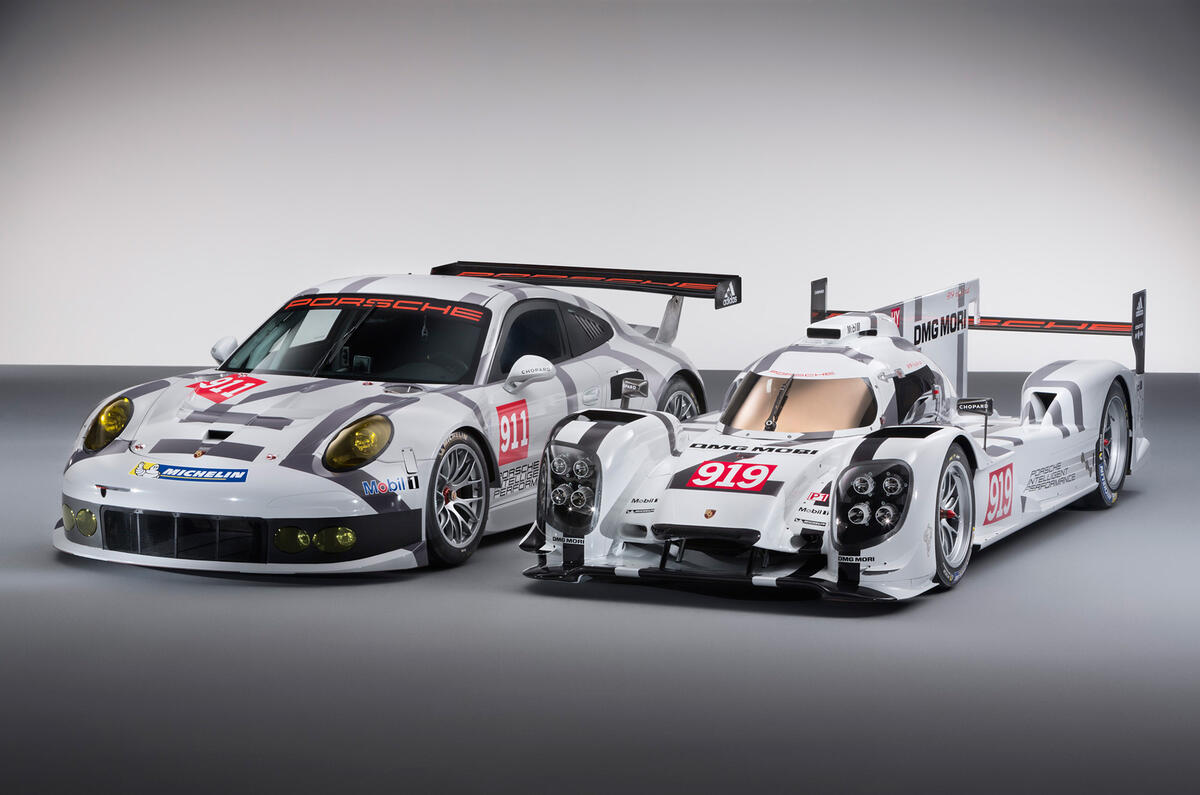 Porsche 919 Hybrid Le Mans challenger revealed Porsche 919 Hybrid Le Mans challenger revealed