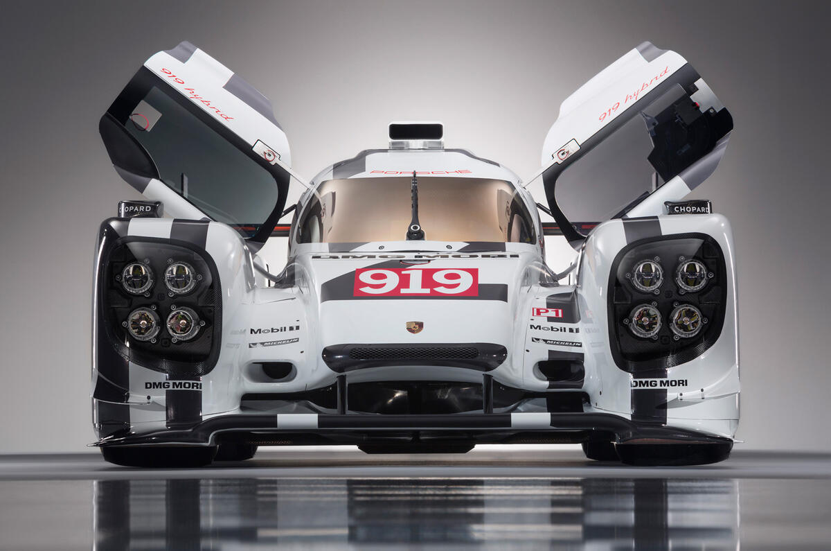 Porsche 919 Hybrid Le Mans challenger revealed Porsche 919 Hybrid Le Mans challenger revealed