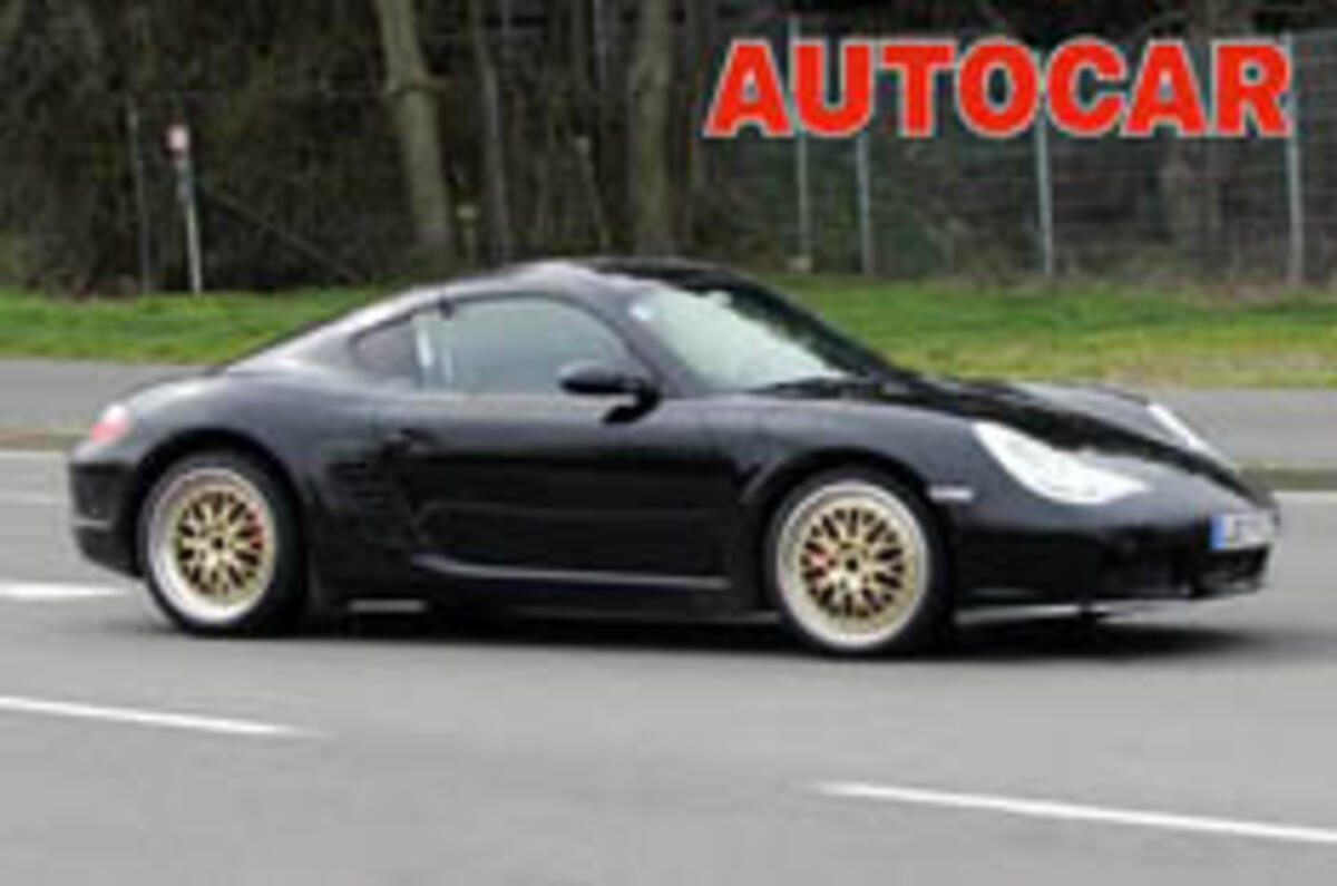 New Porsche shapes up