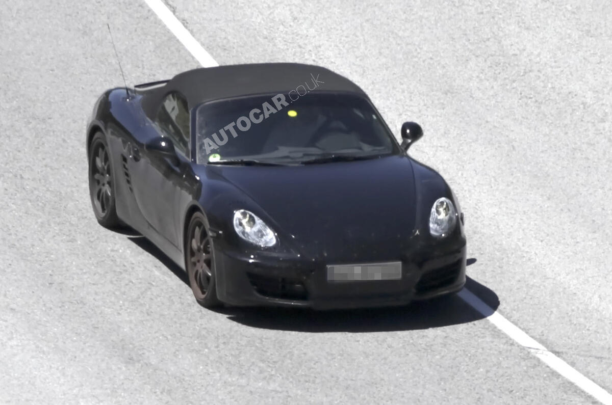 Next Porsche Boxster: new pics