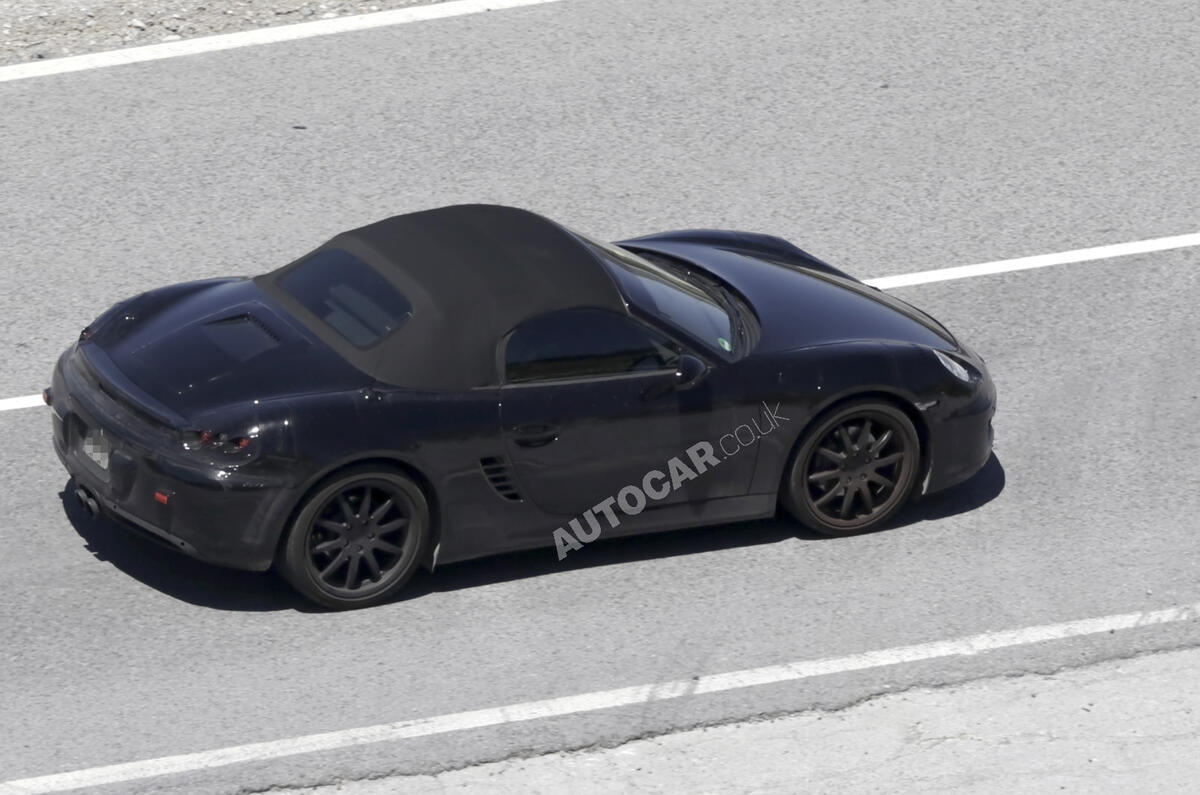 Next Porsche Boxster: new pics