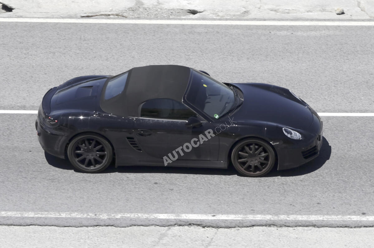 Next Porsche Boxster: new pics