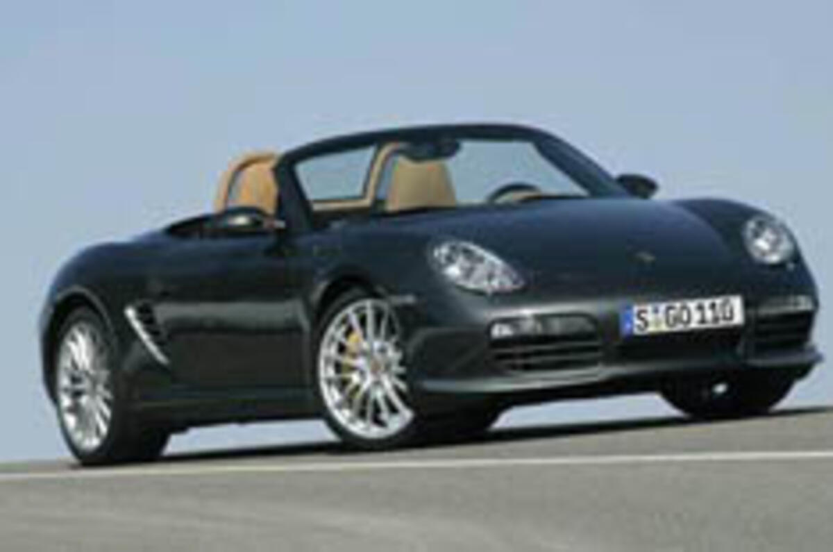 Porsche beefs up the Boxster