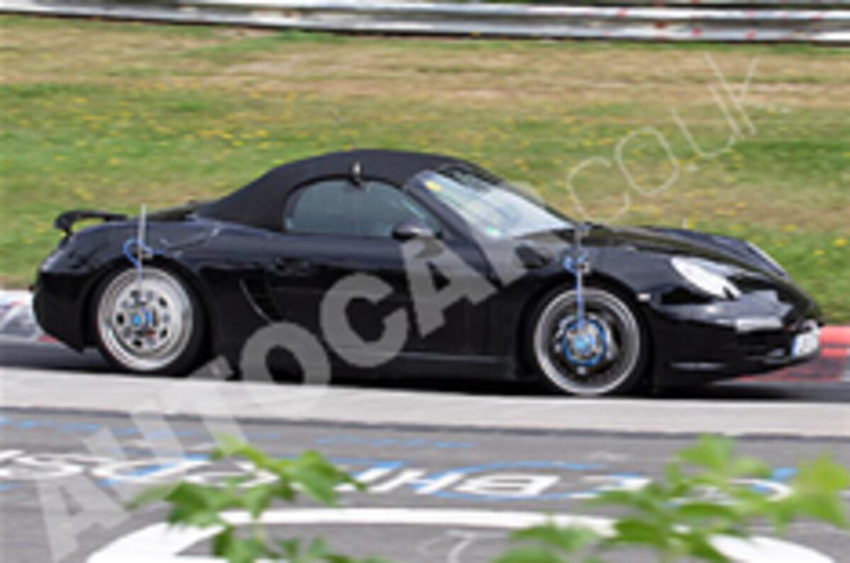 New Porsche Boxster on video