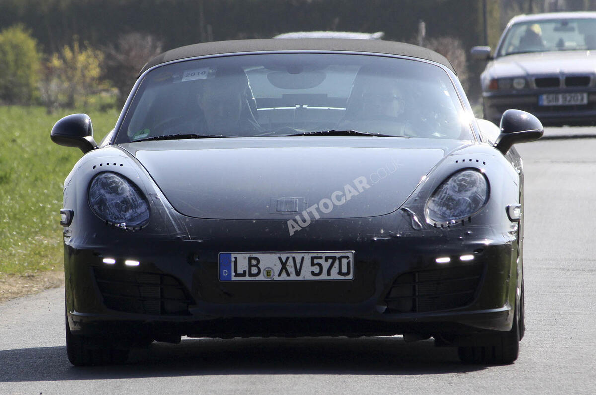 New Porsche Boxster: latest pics