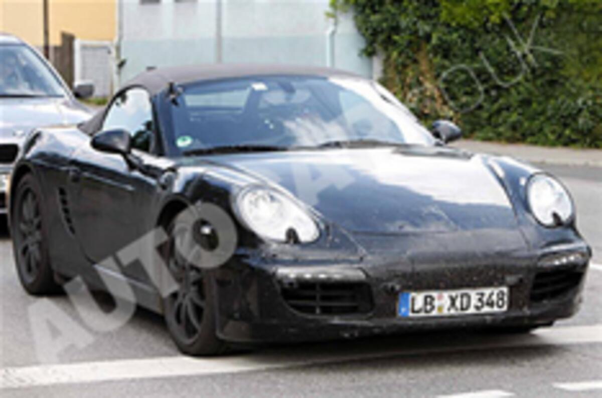 New Porsche Boxster spy shots