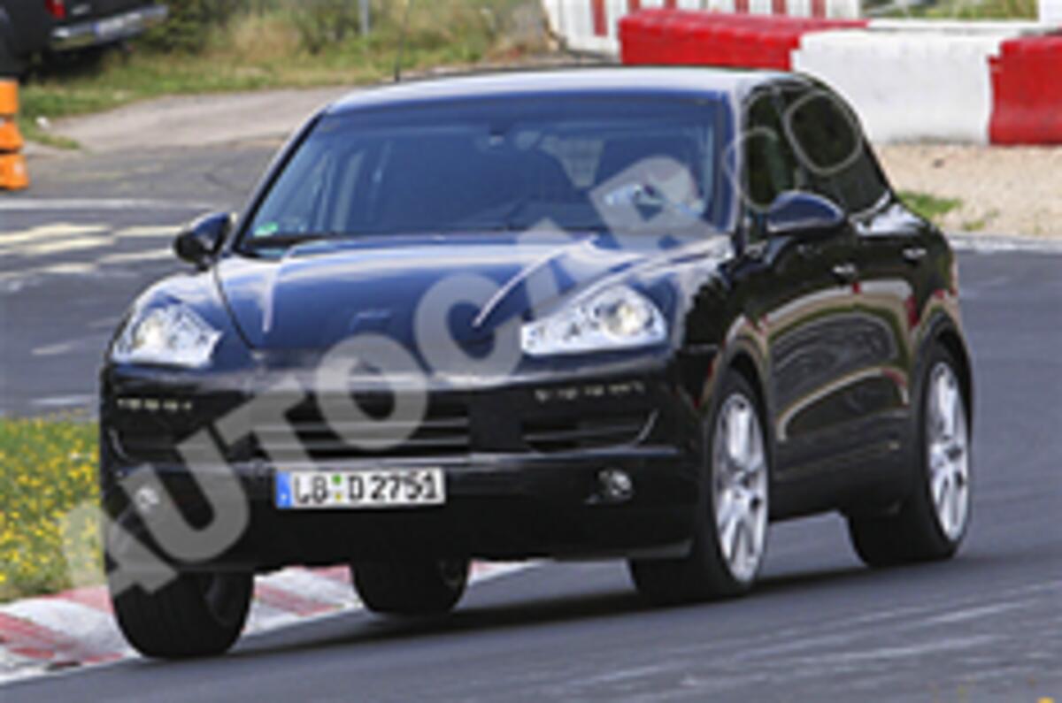New Cayenne spy shots