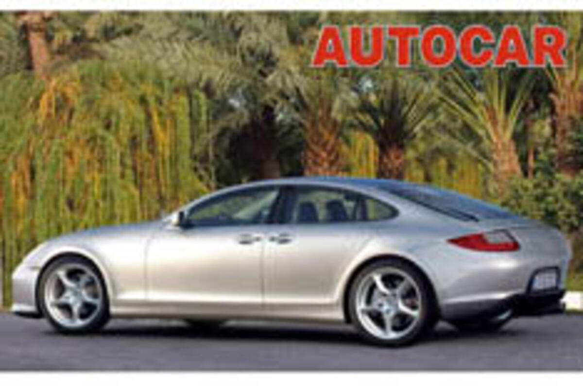 Four-door Porsche is go