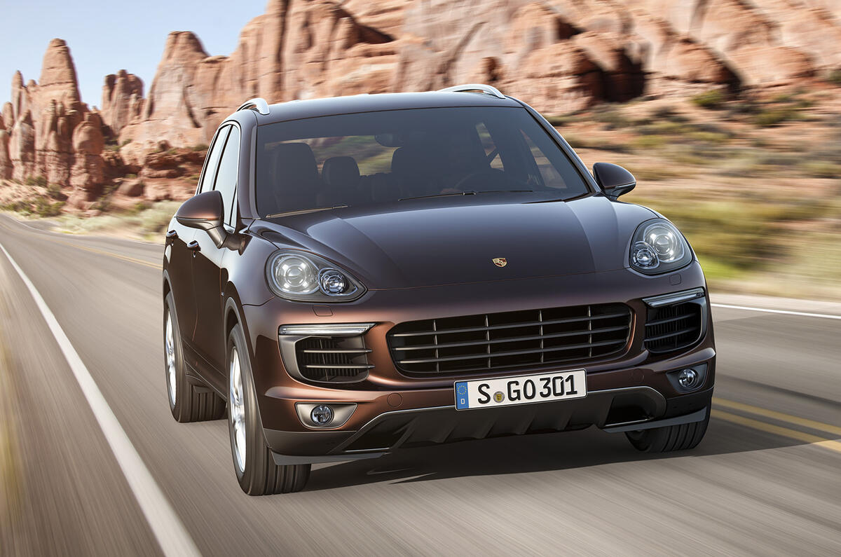 no title Porsche Cayenne facelift revealed