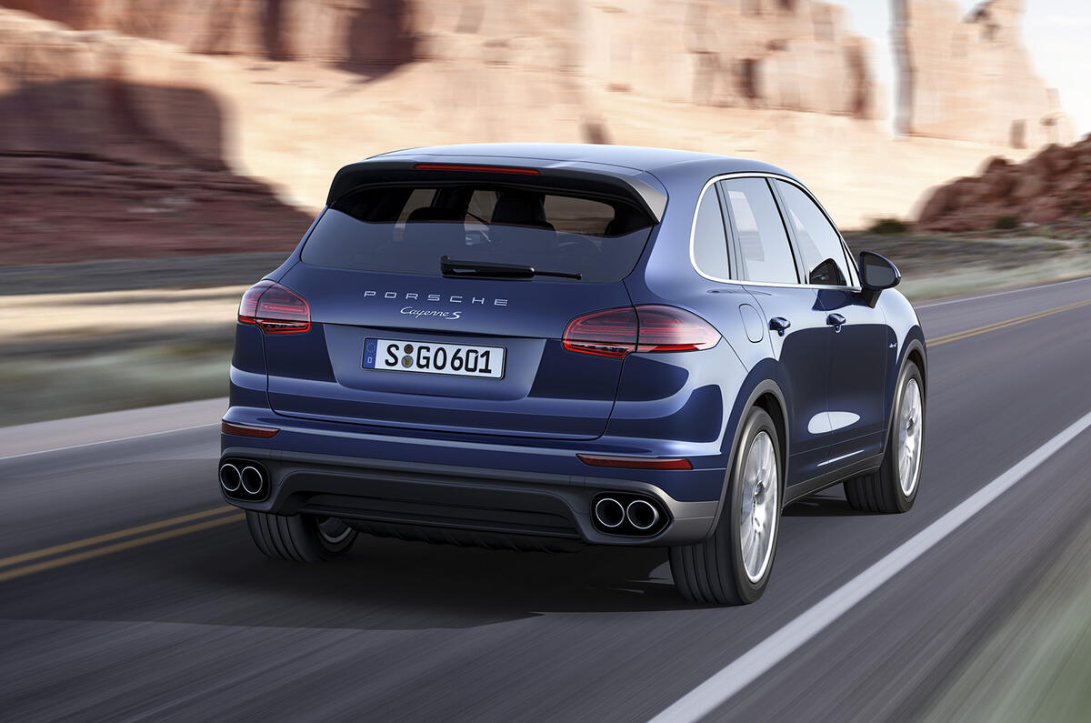 no title Porsche Cayenne facelift revealed