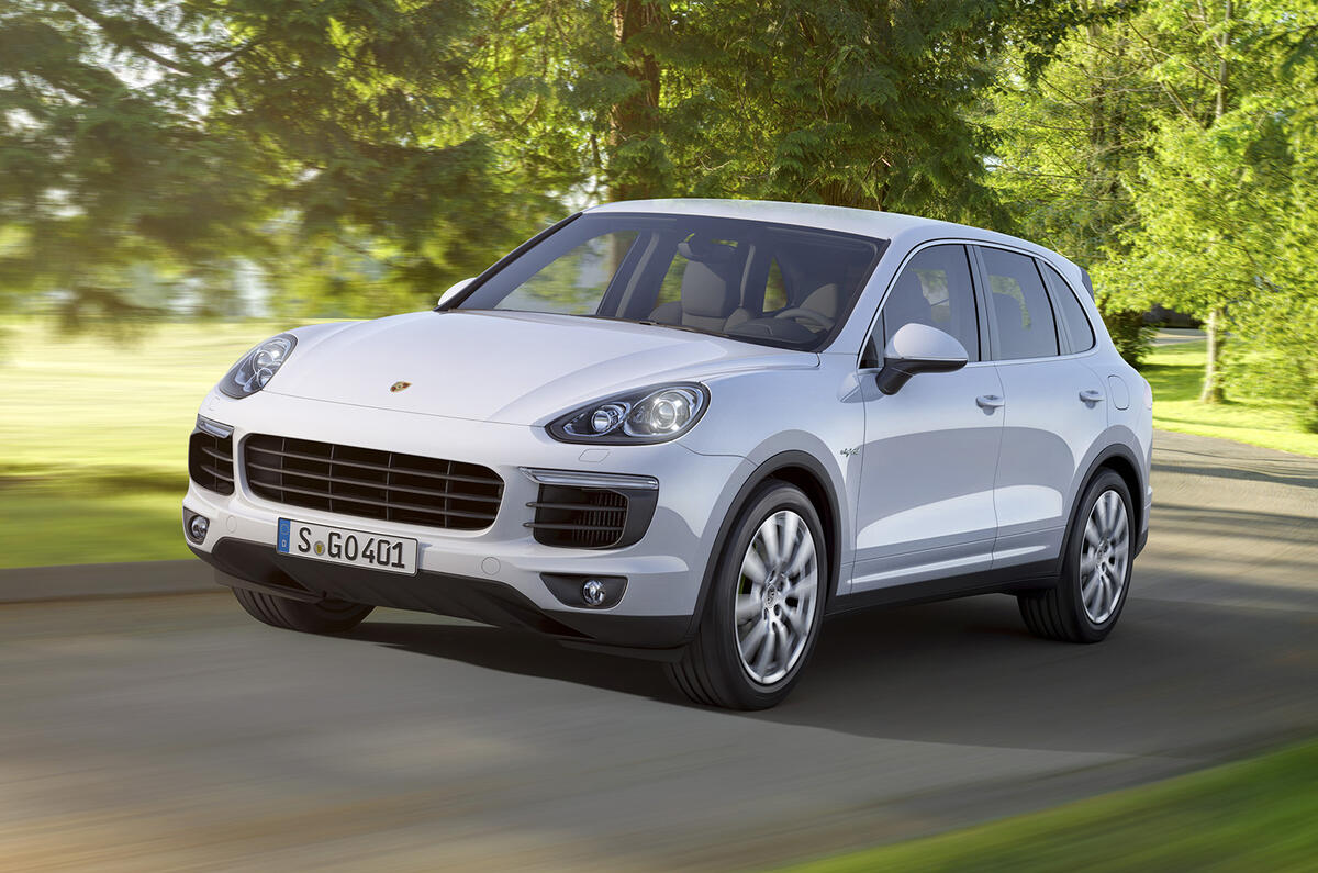 no title Porsche Cayenne facelift revealed