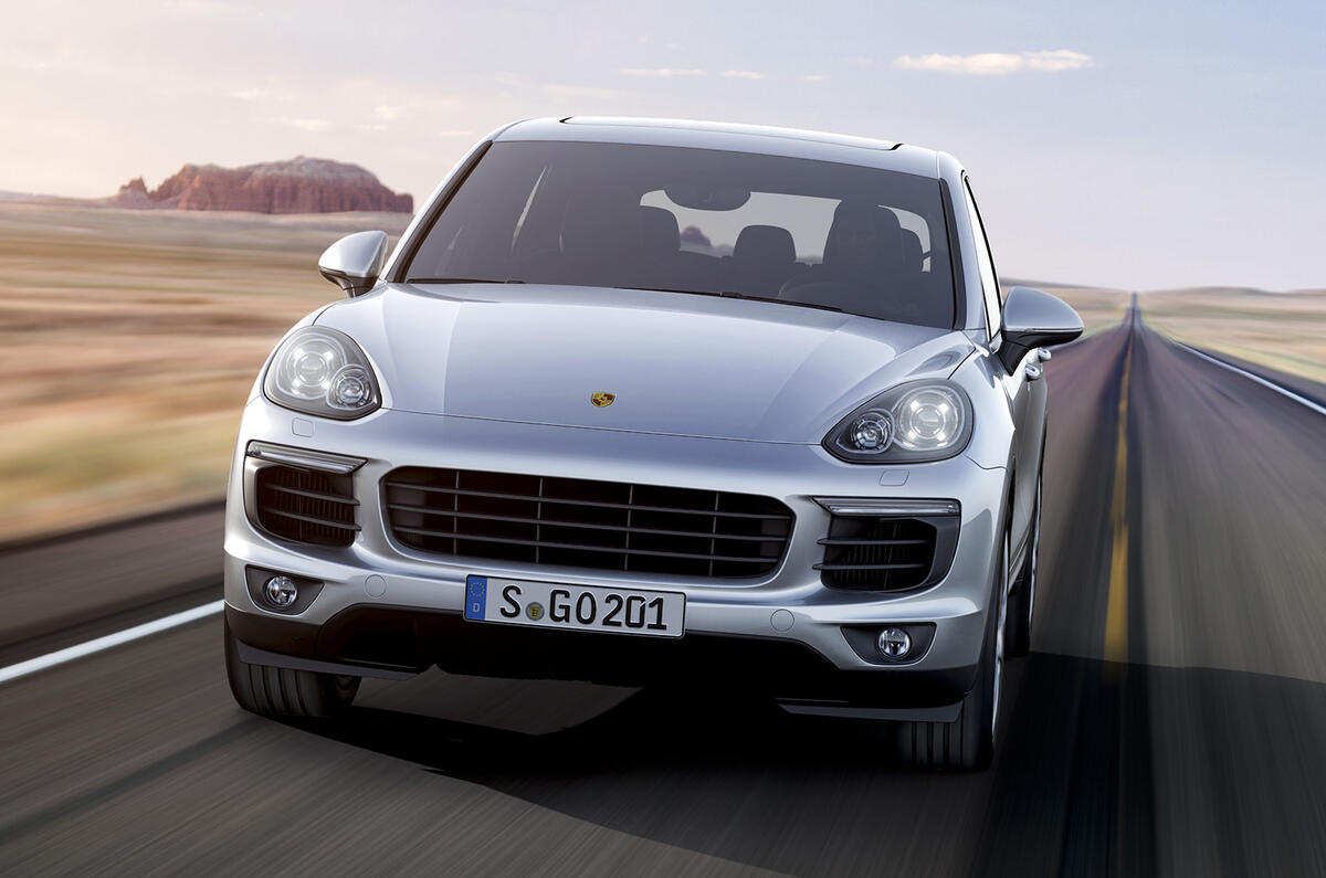 no title Porsche Cayenne facelift revealed