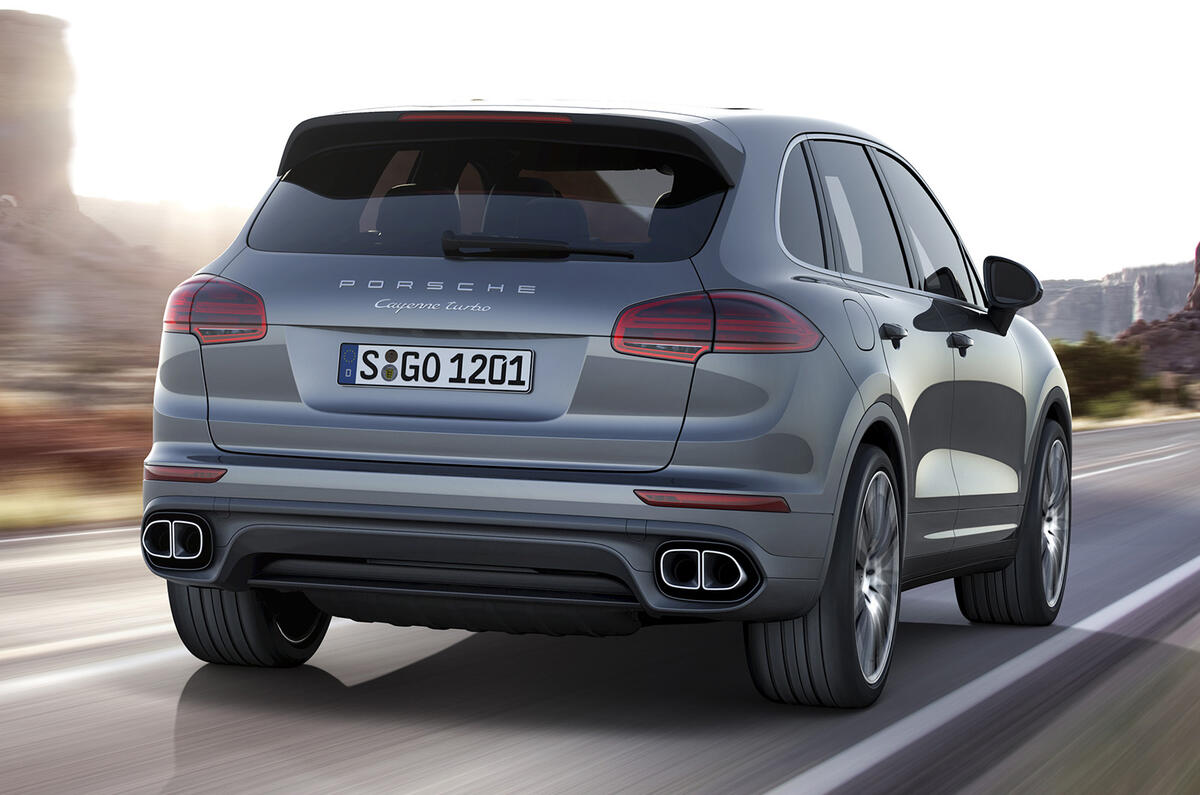 no title Porsche Cayenne facelift revealed