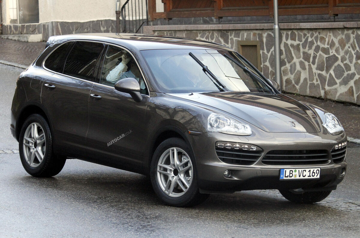 Porsche Cayenne 'undisguised'