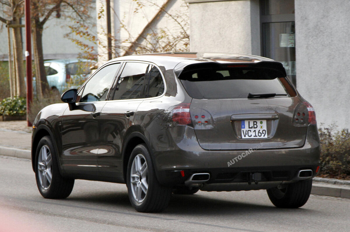 Porsche Cayenne 'undisguised'