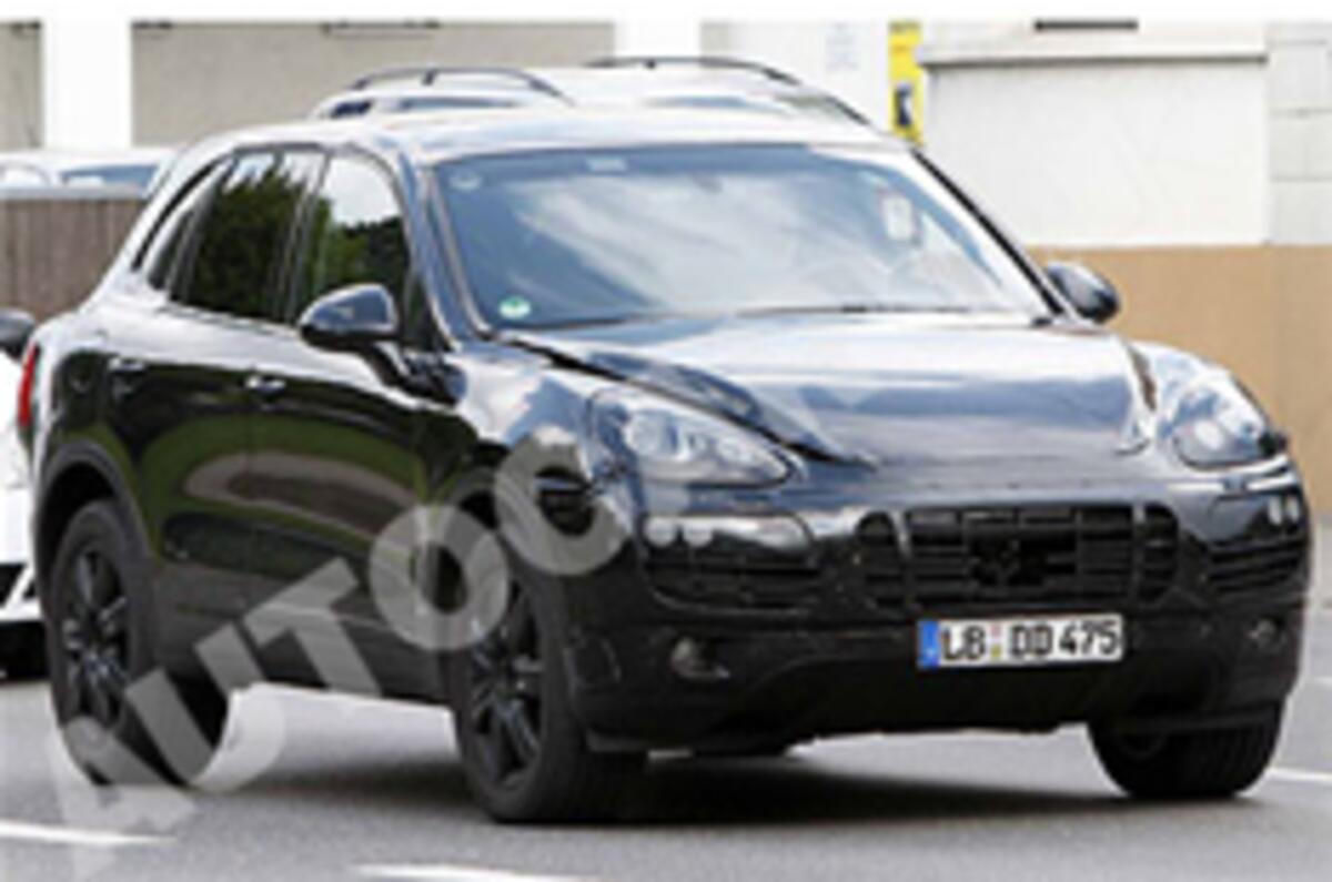 Next Porsche Cayenne snapped
