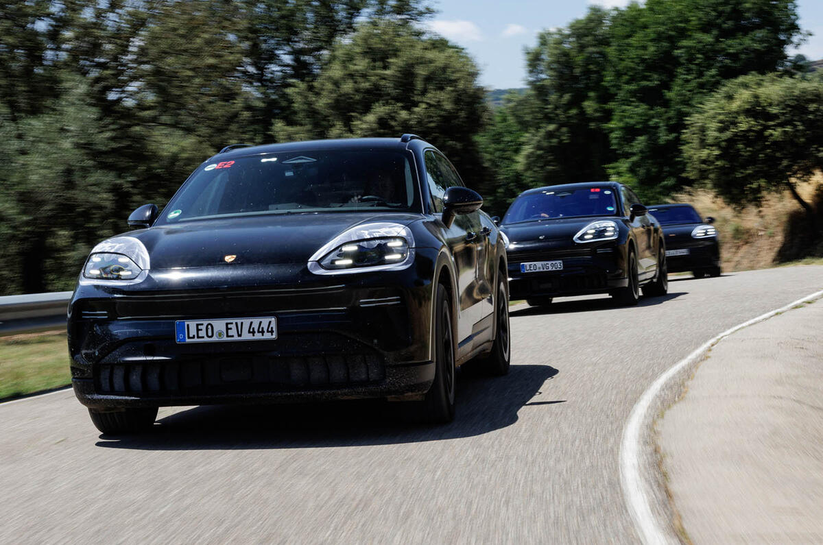 Porsche Cayenne EV prototype review 2025 004