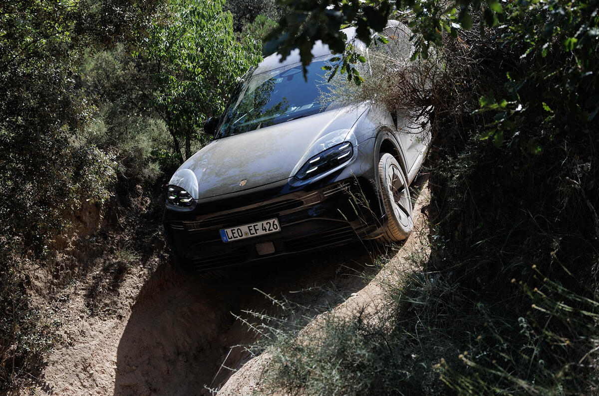 Porsche Cayenne EV prototype review 2025 008