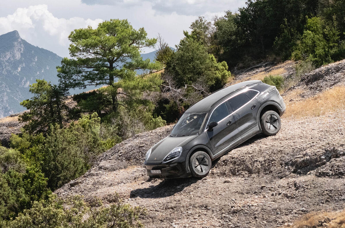 Porsche Cayenne EV prototype review 2025 013