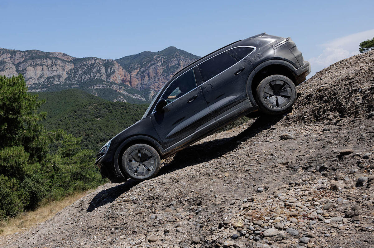 Porsche Cayenne EV prototype review 2025 016