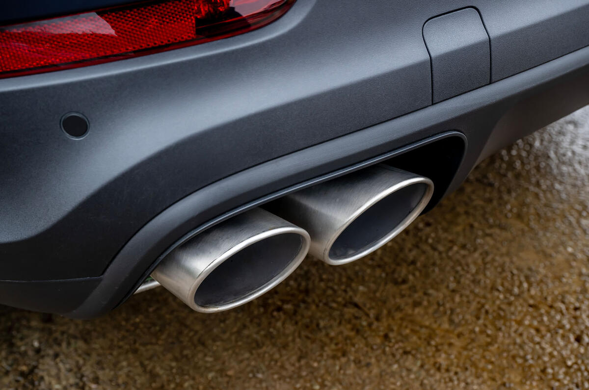 porsche cayenne s road test review 2024 41 exhaust