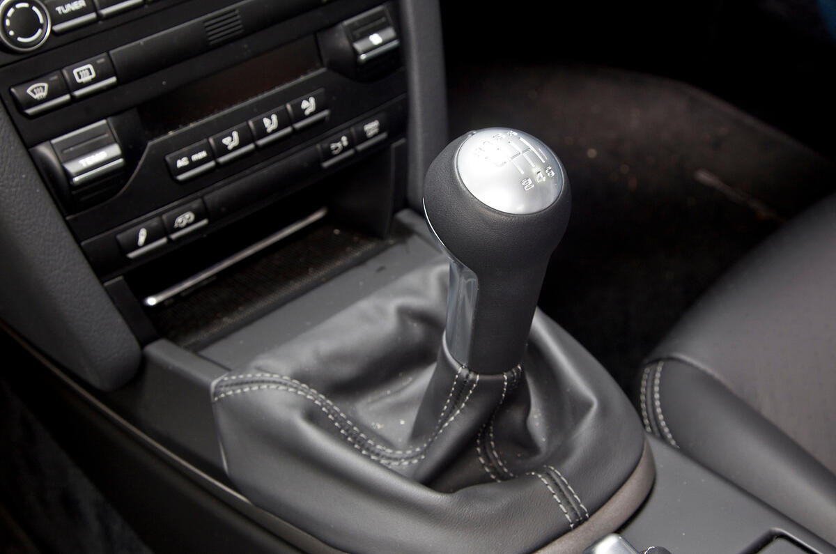 Porsche Cayman manual gearbox