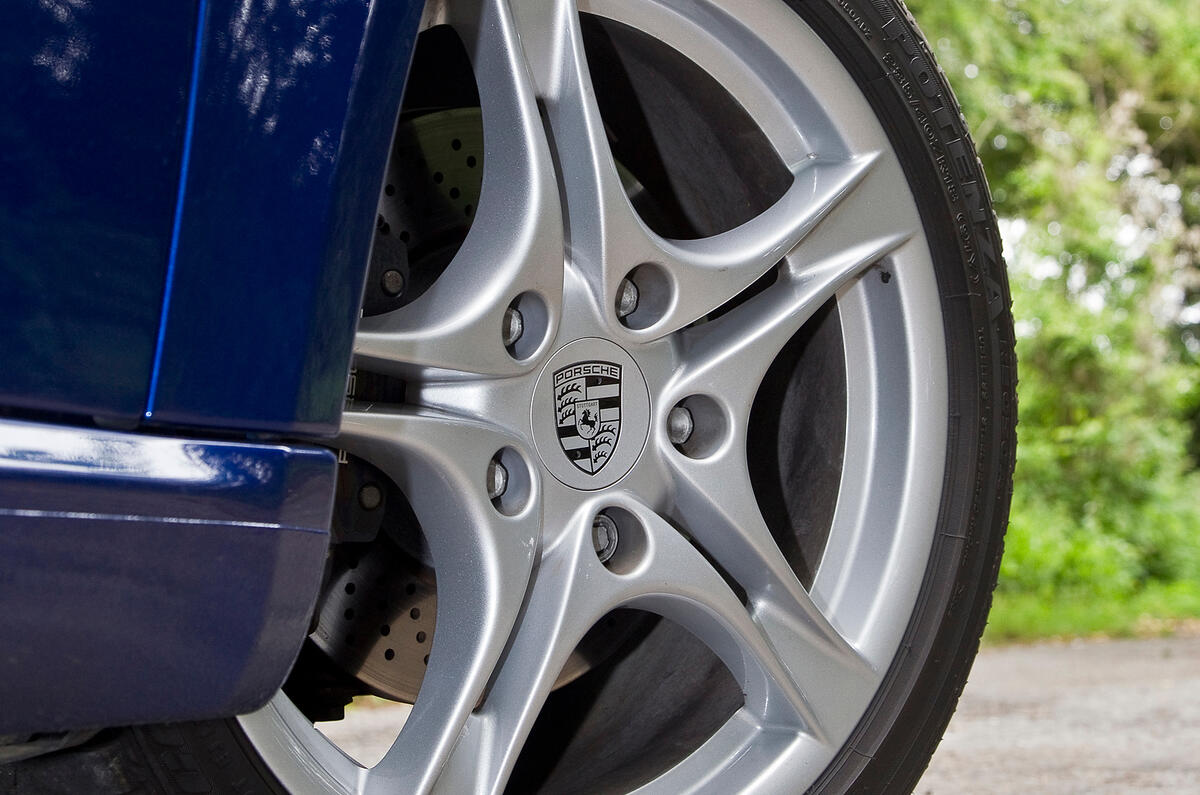 Porsche Cayman alloy wheels
